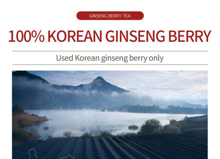 JUNGWONSAM - Korean Ginseng Berry Tea, 3g x 50 sticks, 306 g, 8809118597165