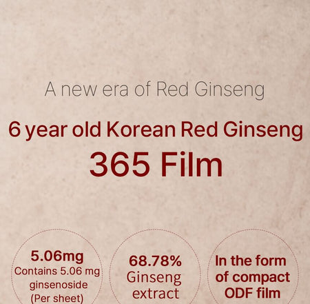 JUNGWONSAM - Korean Red Ginseng Extract 365 Film, 235mg x 60 packets, 229 g, 8809714530849