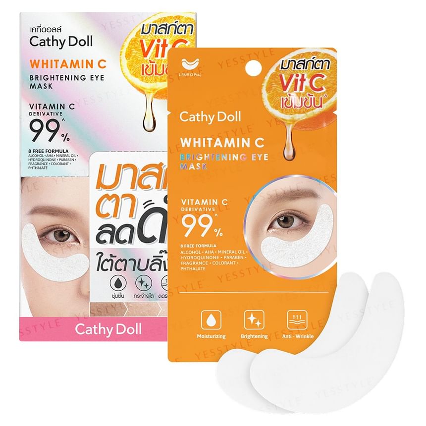 Cathy Doll - Whitamin C Brightening Eye Mask, 1 pair, 20 g, 8858842053614