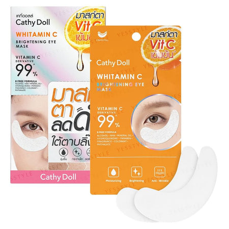 Cathy Doll - Whitamin C Brightening Eye Mask, 1 pair, 20 g, 8858842053614