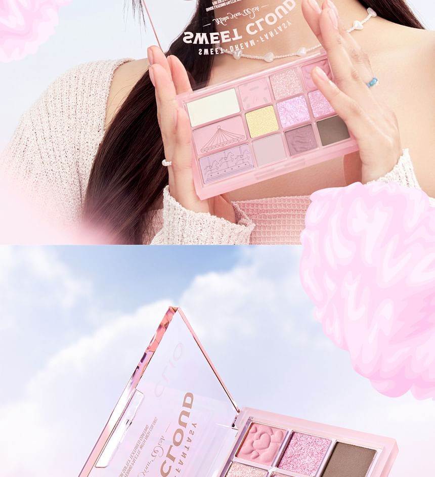 CLIO - Shade & Shadow Palette Sweet Cloud Edition, #05 Sweet Cloud, 175 g, 8809970755291