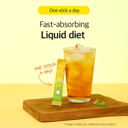 LACTIV - VITAL HEALTH Real Cut Idolmul Green Tea Honey Flavor Slim, 20ml x 14 sticks, 290 g, 8809524431695