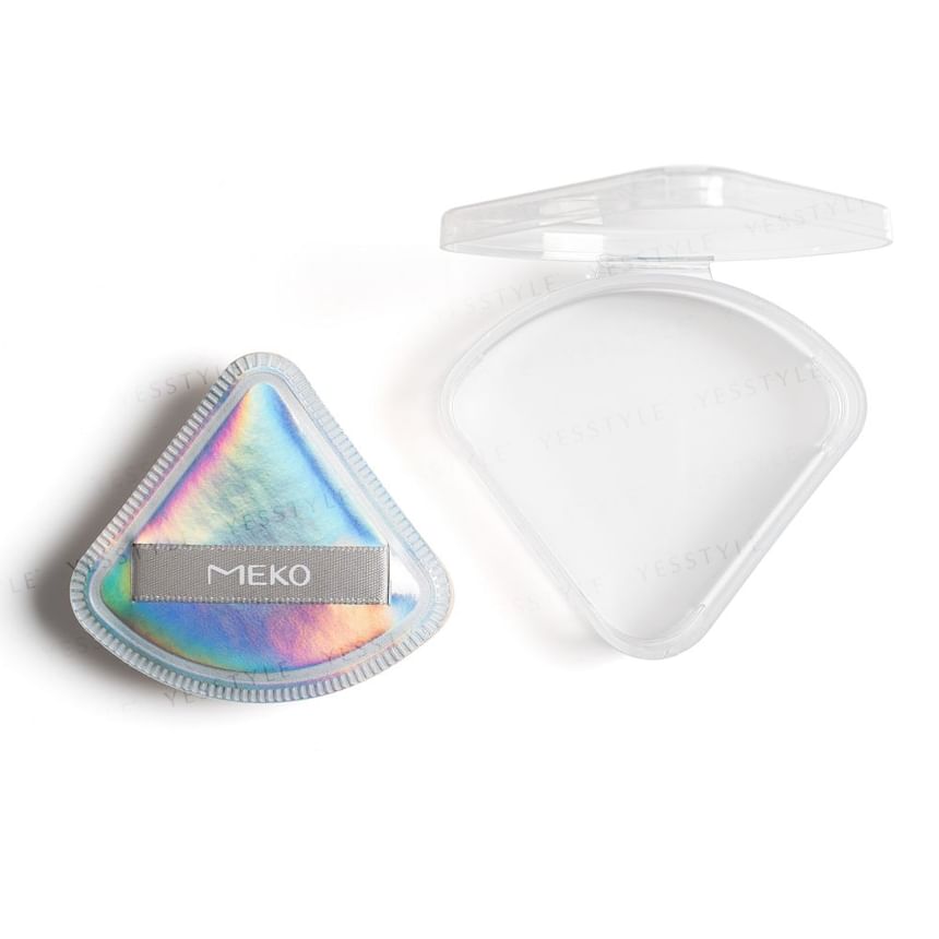 MEKO - Fluffy Fan-Shaped Foundation Puff With Box, 1 pc, 50 g, 4712862912136