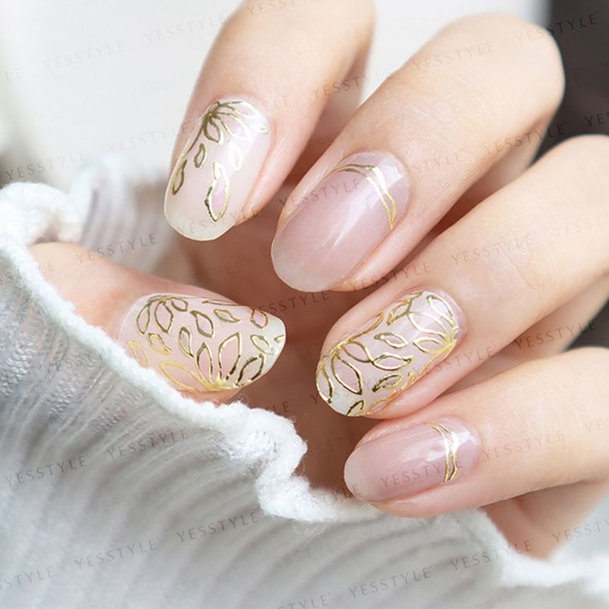 Lunacaca - Dream Flowering Season Nail Art Stickers, 24 pcs, 10 g, 4892024001033