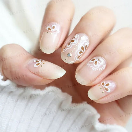 Lunacaca - Ballads Nail Art Stickers, 24 pcs, 10 g, 4892024001034
