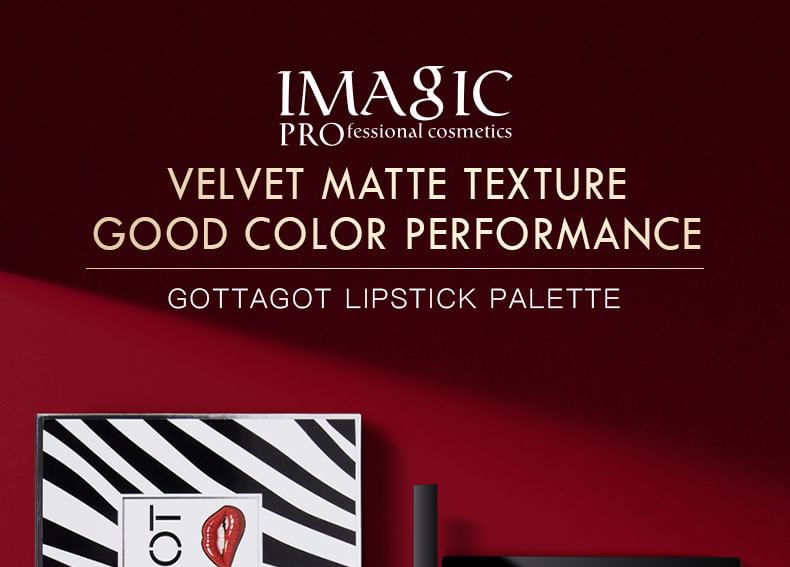 IMAGIC - GOTTAGOT 20 Colours Lipstick Palette, 1pc (1.5g x 20), 238 g, 6970855704160