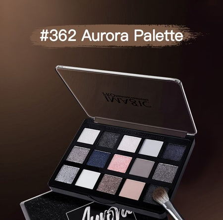 IMAGIC - AURORA 15 Colours Eyeshadow Palette, #362 - 18g, 150 g, 6970855704184
