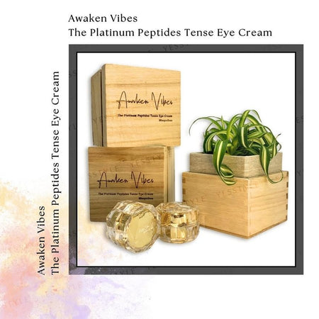 Woopvibes - Awaken Vibes The Platinum Peptides Tense Eye Cream, 15g, 50 g, 9771423311003
