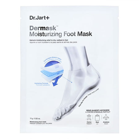 Dr. Jart+ - Dermask Moisturizing Foot Mask, 15g x 5 pairs, 212 g, 8809844992630