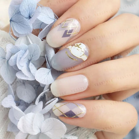 Lunacaca - Sanrio Cinnamoroll British Story Nail Art Stickers, 24 pcs, 10 g, 4892023003016