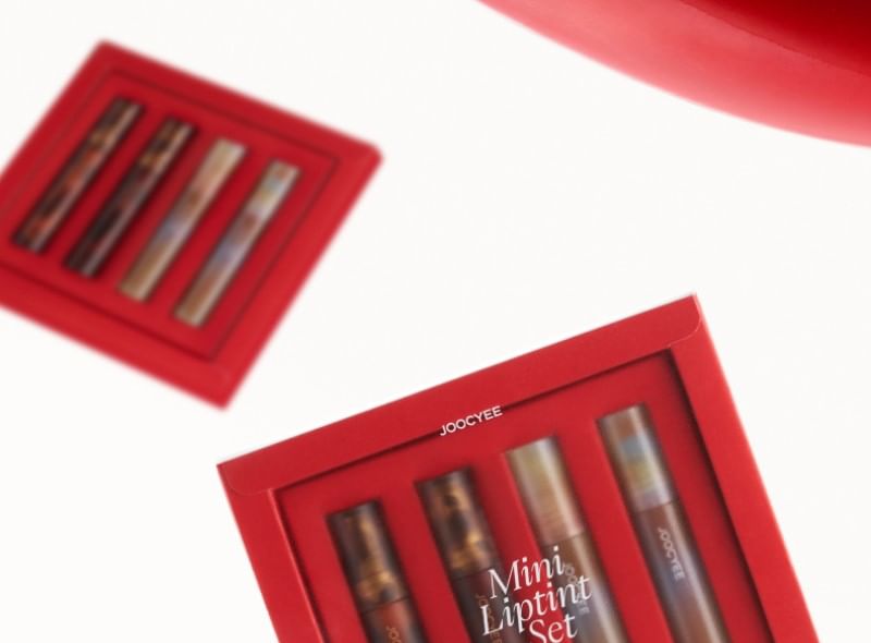 JOOCYEE - Mini Liptint Set, #Mini Liptint - 4pcs, 90 g, 6974146264548