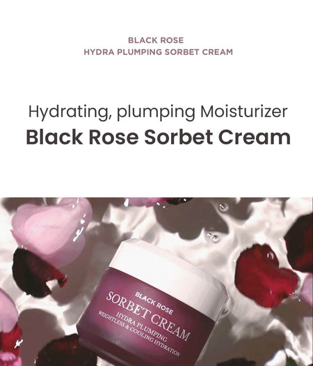 heimish - Black Rose Hydra Plumping Sorbet Cream, 50ml, 130 g, 8809481762535