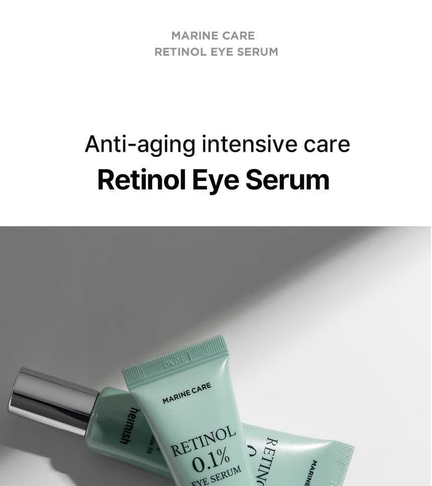 heimish - Marine Care Retinol 0.1% Eye Serum, 2024 Version - 30ml, 80 g, 8809481762108