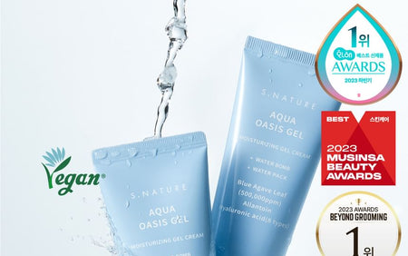 S.NATURE - Aqua Oasis Gel Moisturizing Gel Cream, 80ml, 106 g, 8809506310963