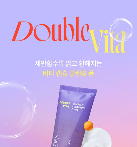 NEOGEN - Dermalogy Double Vita Capsule Cleansing Foam, 150ml, 195 g, 8800247160145