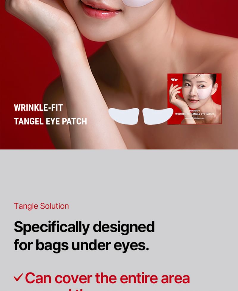 Meditherapy - Wrinkle-Fit Tangle Eye Patch, 4 patches, 116 g, 8809606773194
