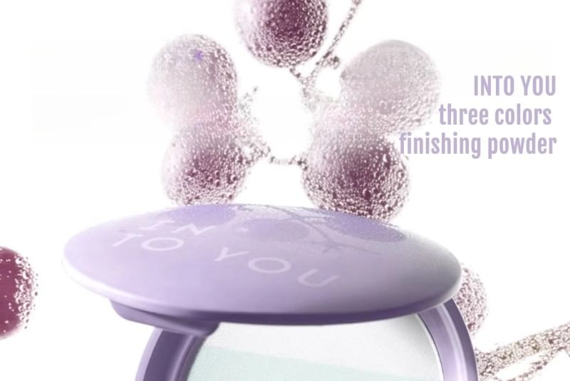 INTO YOU - Three Colors Finishing Powder - Mint Grape, #MG01 Mint Grape - 7g, 80 g, 6973391735926