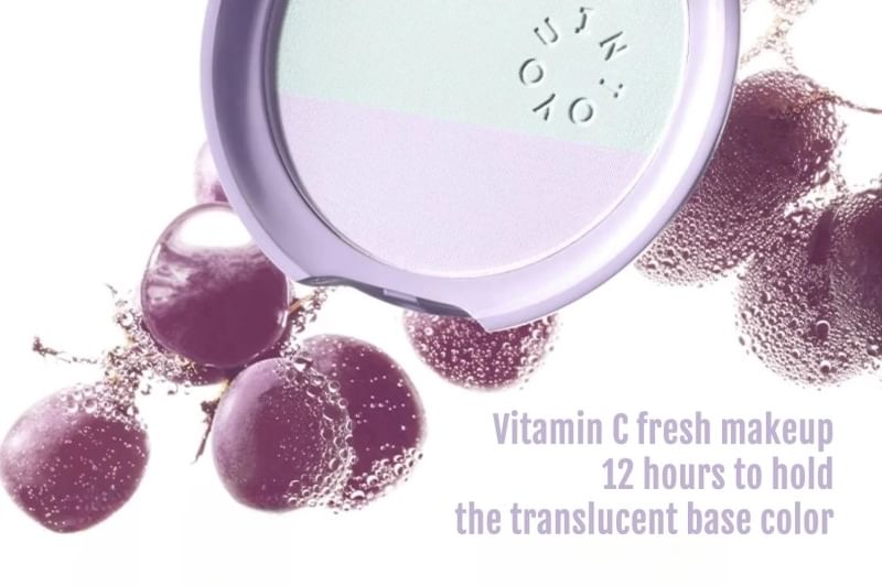 INTO YOU - Three Colors Finishing Powder - Mint Grape, #MG01 Mint Grape - 7g, 80 g, 6973391735926