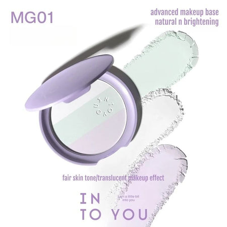 INTO YOU - Three Colors Finishing Powder - Mint Grape, #MG01 Mint Grape - 7g, 80 g, 6973391735926