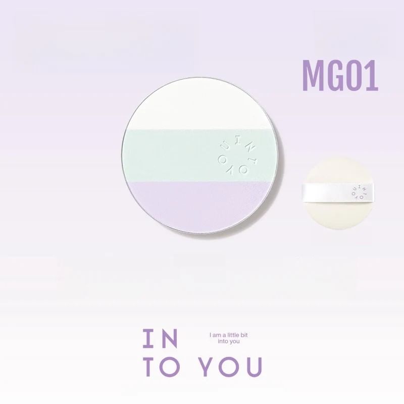 INTO YOU - Three Colors Finishing Powder - Mint Grape, #MG01 Mint Grape - 7g, 80 g, 6973391735926