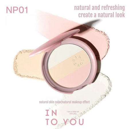INTO YOU - Three Colors Finishing Powder - Nude Peach, #NP01 Nude Peach - 7g, 80 g, 
