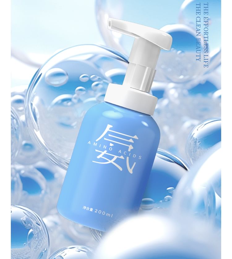 Light Music - Amino Acid Cleansing Foam, 1pc - 200ml, 300 g, 6937807009919