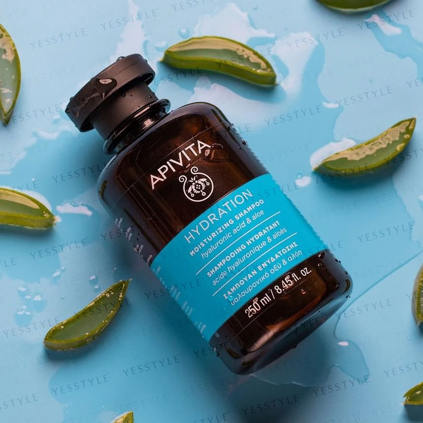 APIVITA - Hydration Moisturizing Shampoo Hyaluronic Acid & Aloe, 250ml, 300 g, 5201279073015