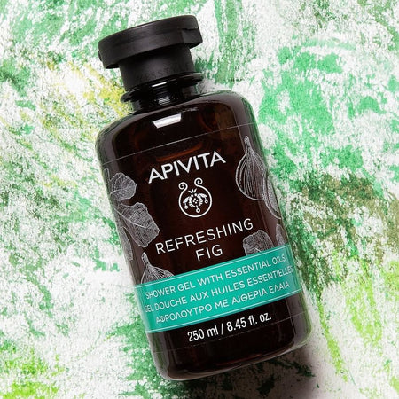 APIVITA - Refreshing Fig Shower Gel With Essential Oils, 250ml, 300 g, 5201279070335