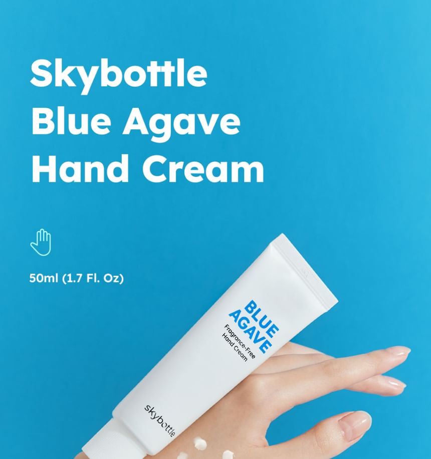 skybottle - Blue Agave Fragrance-Free Hand Cream, 50ml, 125 g, 8809789570566