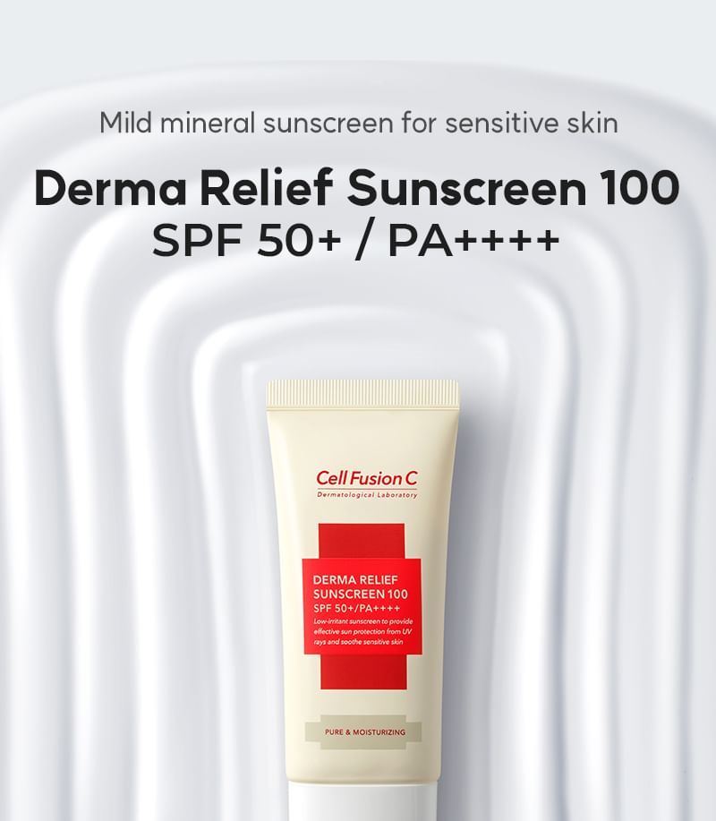 Cell Fusion C - Derma Relief Sunscreen 100, 50ml, 130 g, 8809694620264