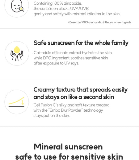 Cell Fusion C - Derma Relief Sunscreen 100, 50ml, 130 g, 8809694620264
