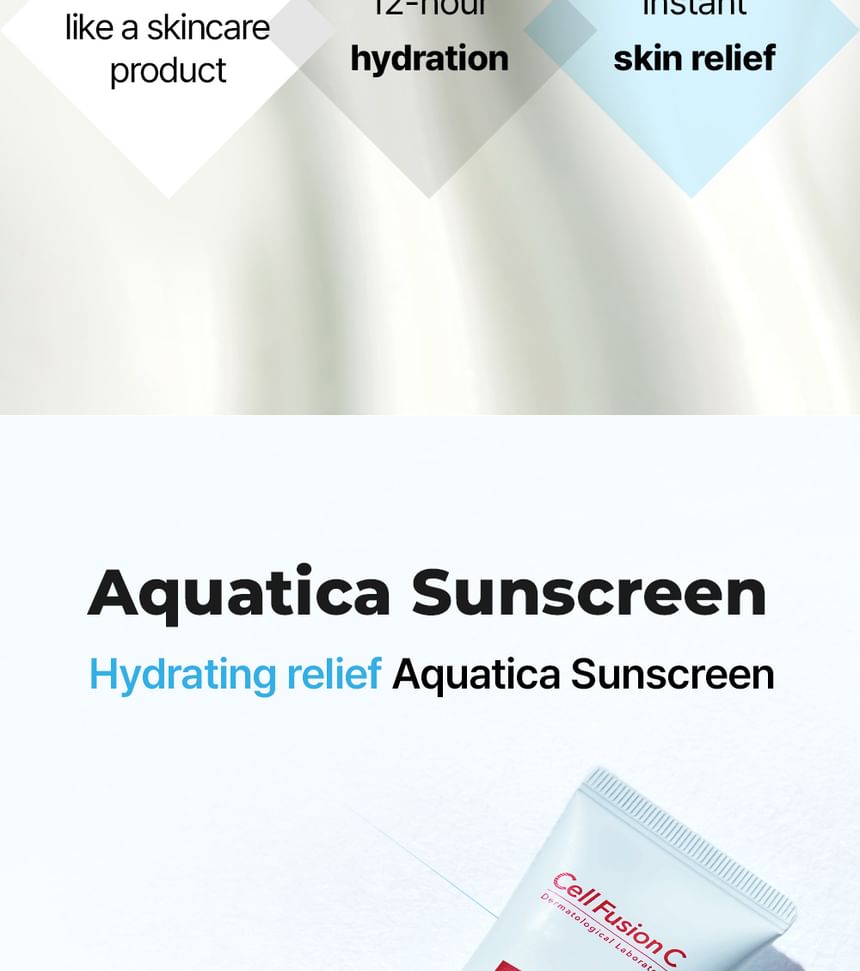 Cell Fusion C - Aquatica Sunscreen 100, 50ml, 130 g, 8809694622831