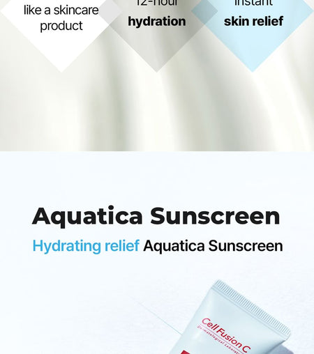 Cell Fusion C - Aquatica Sunscreen 100, 50ml, 130 g, 8809694622831