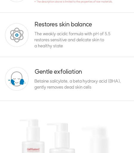 Cell Fusion C - pH-Balancing Gel Cleanser, 200ml, 500 g, 8809086209688