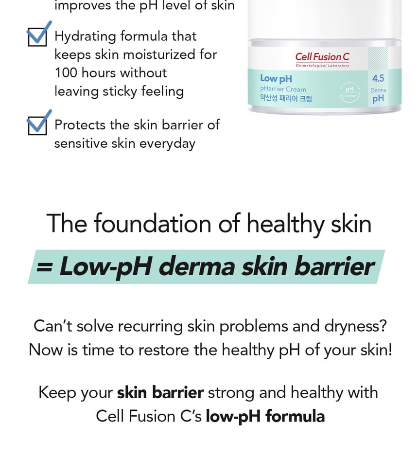 Cell Fusion C - Low pH pHarrier Cream, 55ml, 140 g, 8809694621674