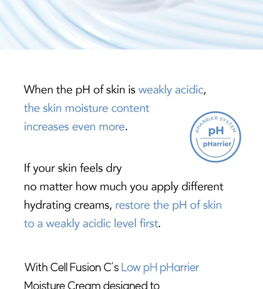 Cell Fusion C - Low pH pHarrier Moisture Cream, 80ml, 200 g, 8809694622244
