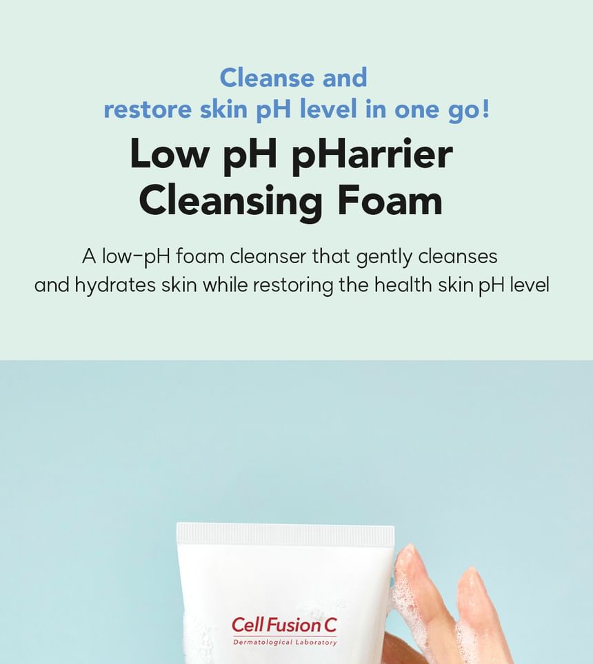 Cell Fusion C - Low pH pHarrier Cleansing Foam, 165ml, 420 g, 8809694621650