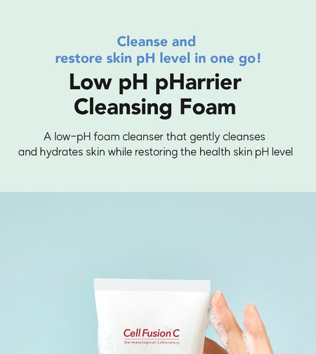 Cell Fusion C - Low pH pHarrier Cleansing Foam, 165ml, 420 g, 8809694621650