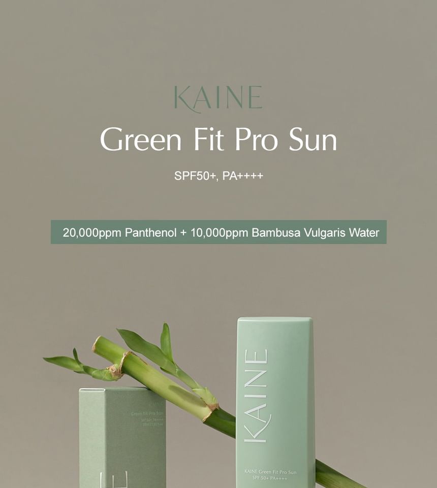 KAINE - Green Fit Pro Sun SPF 50+ Sunscreen, 55ml, 80 g, 