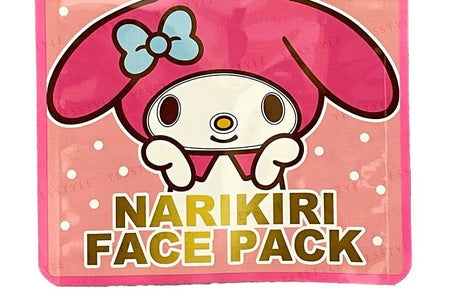 ASUNAROSYA - Sanrio My Melody Narikiri Face Pack Pink, 1 pc, 20 g, 4991567273647
