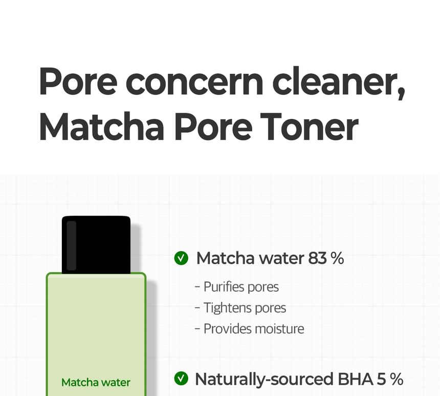 SOME BY MI - Super Matcha Pore Tightening Toner, 150ml, 200 g, 8809647391128