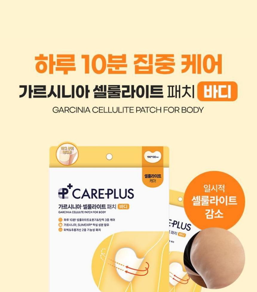 CARE PLUS - Garcinia Cellulite Patch For Body, 6 patches, 157 g, 8806135252213