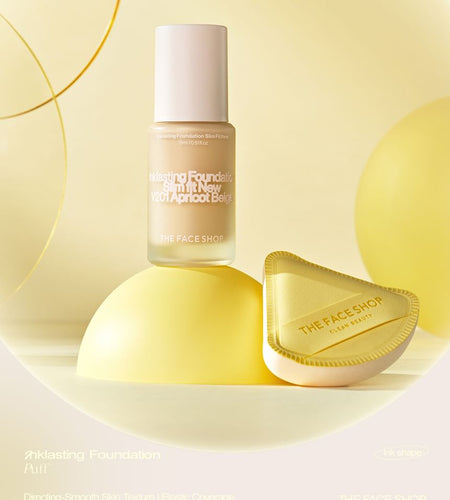 THE FACE SHOP - Inklasting Foundation Ink Puff, 1 pc, 50 g, 8809949495241