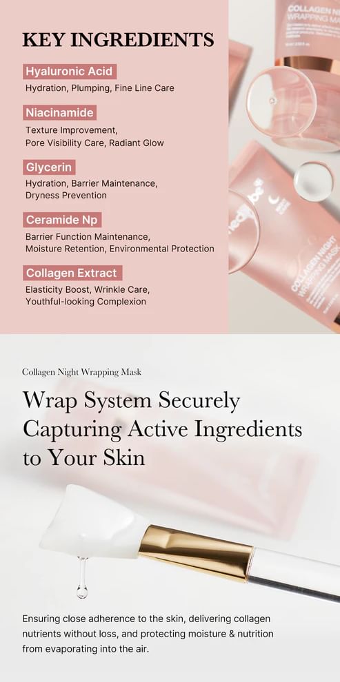 medicube - Collagen Night Wrapping Mask, 75ml, 90 g, 8800256113217