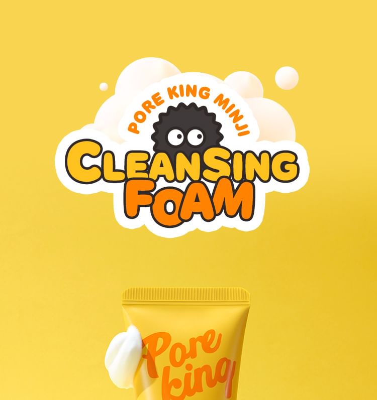 A’PIEU - Pore King Minji Trouble Cleansing Foam, 200ml, 500 g, 8809747958696