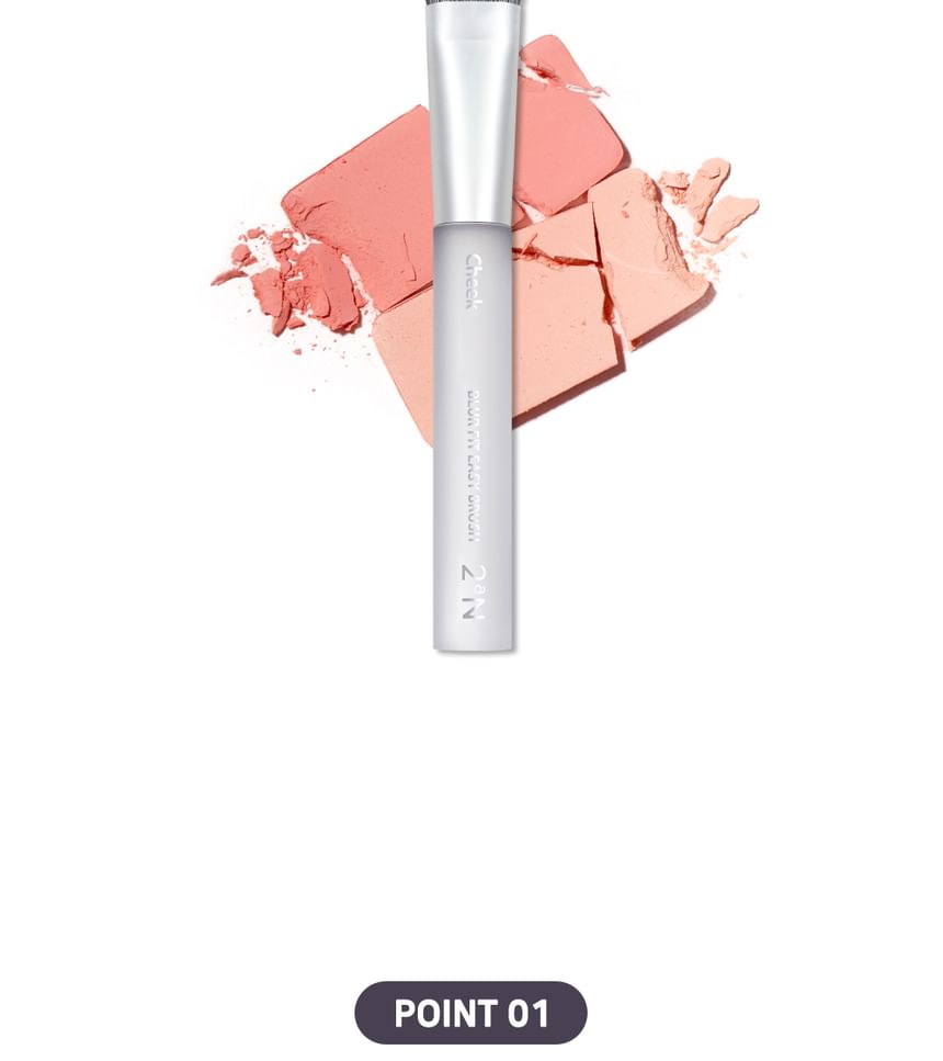 2aN - Blur Fit Easy Brush Cheek, 1 pc, 50 g, 8809689210357