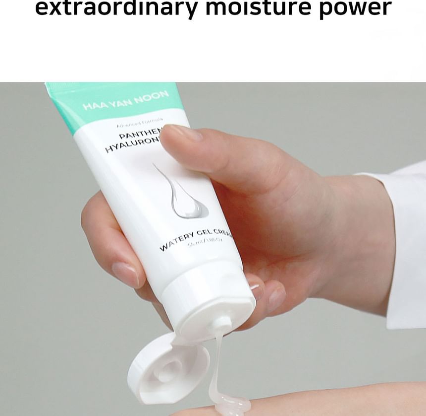 Nella - Haa Yan Noon Pantheno Hyaluronic Acid Watery Gel Cream, 55ml, 140 g, 