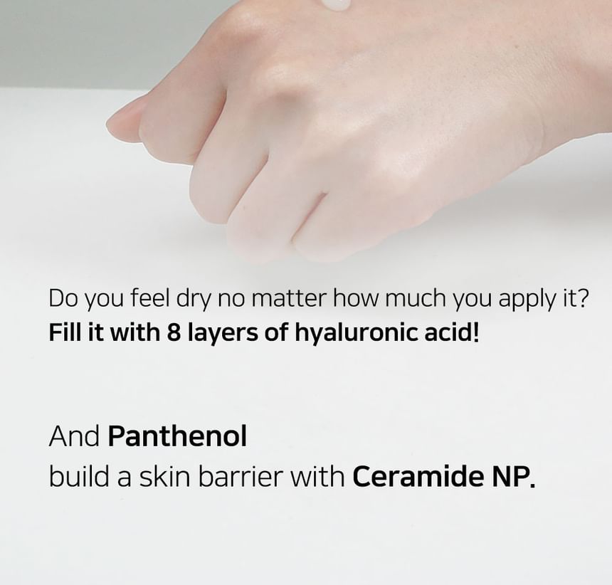 Nella - Haa Yan Noon Pantheno Hyaluronic Acid Watery Gel Cream, 55ml, 140 g, 