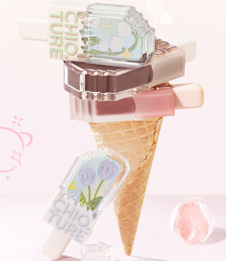 CHIOTURE - Ice Cream Matte Liquid Lipstick - 8 Colors, C13# Honey Peach - 2ml, 50 g, 6954496916021