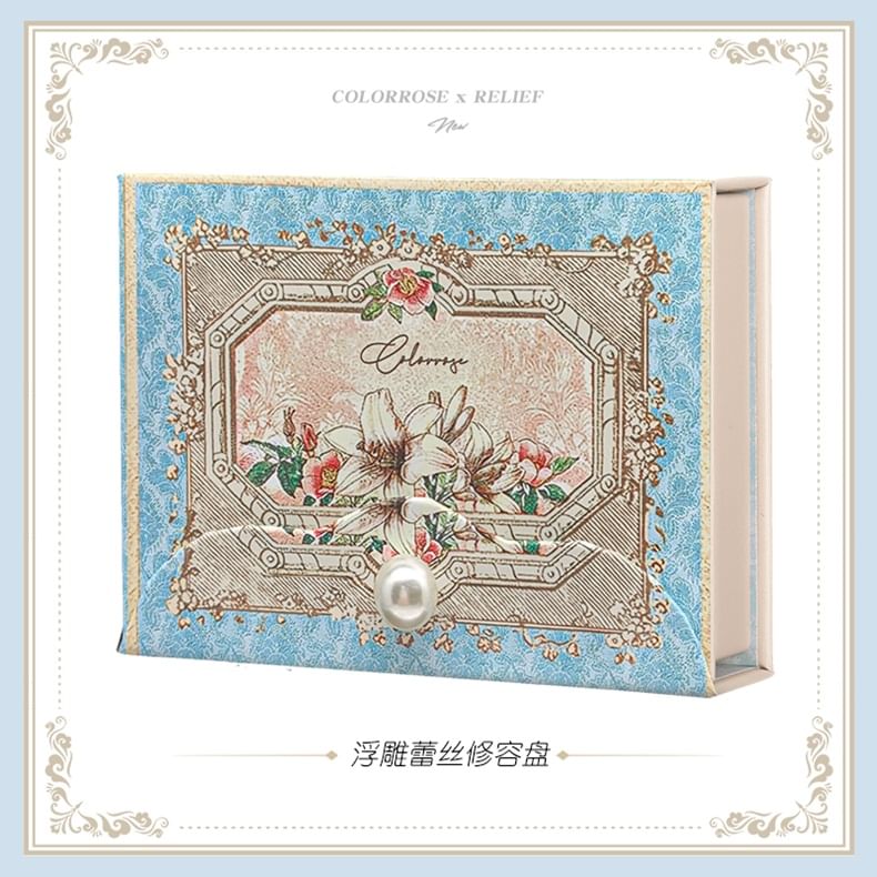 COLORROSE - Western Antique Embossed Contouring Palette, CR725# Contouring Palette - 11g, 140 g, 6973411954528